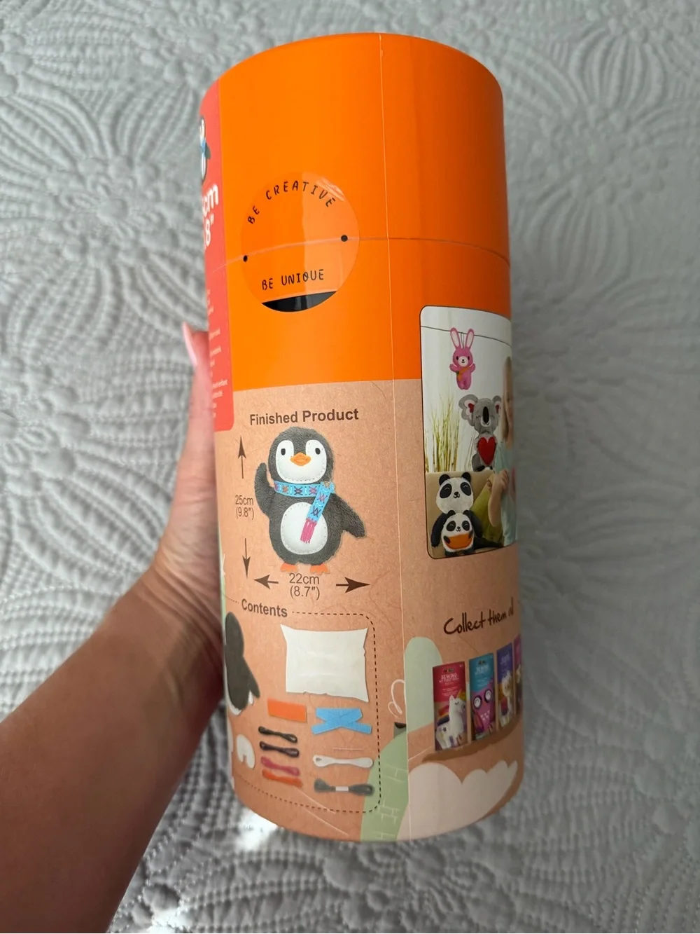 Sewing My First Doll Penguin DIY Kit